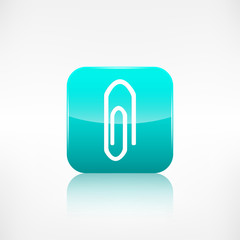 Paper clip icon