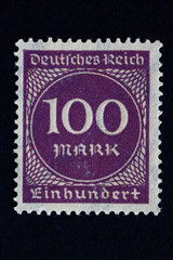 Briefmarke_100 Reichsmark