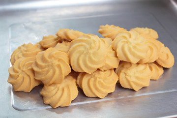 Butter cookies.