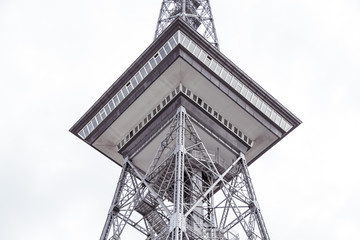 detail view of the funkturm, berlin germany