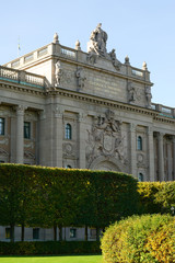 Royal palace in Stockholm Sweden