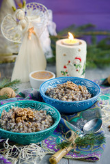 Kutia, traditional Christmas dish in Ukraine
