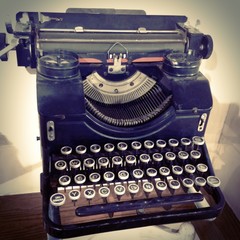 vintage typewriter