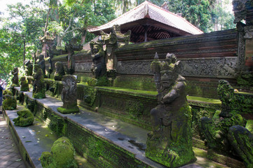 Fototapeta na wymiar Monkey temple