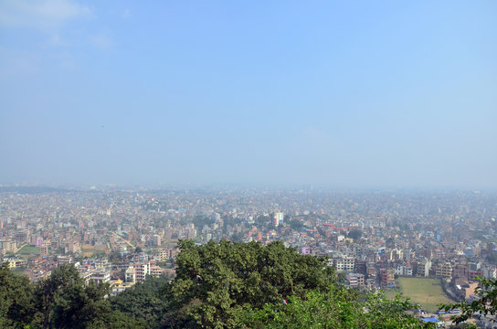 View point Cityscape of Kathmandu Nepal