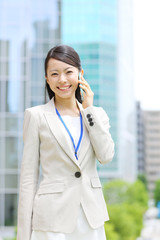 スマートフォン・ビジネスウーマン