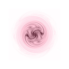 Creamy vortex Pale pink swirl