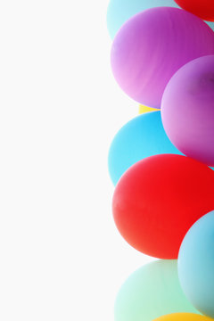 colorful inflatable balloons