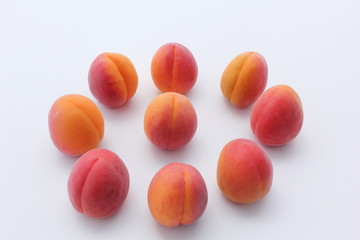 Gros plan sur les abricots