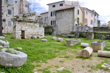 Poreč - R&ouml;mischer Tempel