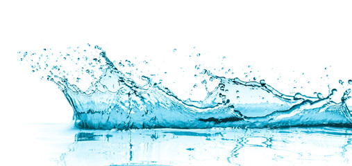 turquoise water splash