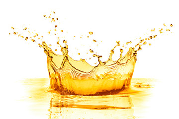 orange juice splash