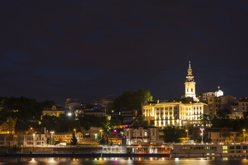 Belgrad At Night, Serbia
