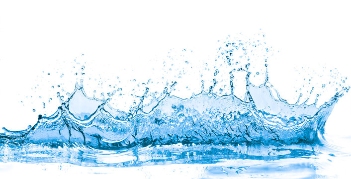 Blue Water Splash