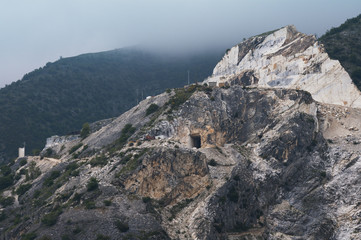 Carrière de marbre - Carrare -Italie