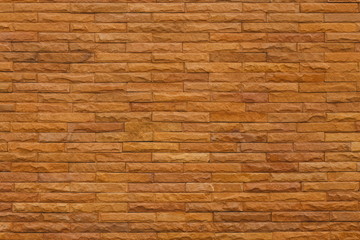 Orange slate stone wall for pattern and background