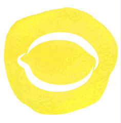 sketch of lemon