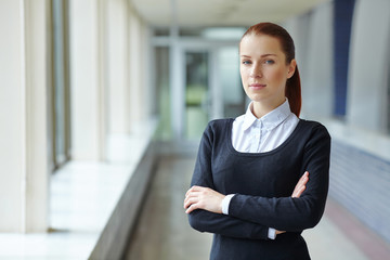 businesswoman in the office