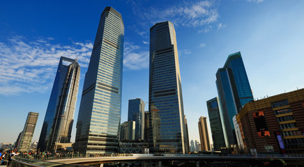 Obraz premium Shanghai World Financial Center