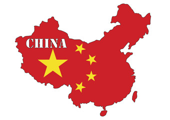 Mappa della Cina