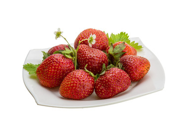 Ripe strawberry