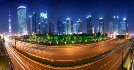 Obraz premium Shanghai Skyline