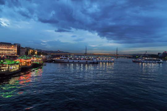 Istanbul in the night
