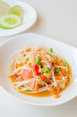 green papaya salad
