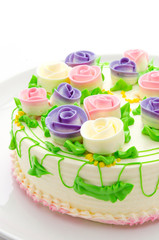 Flower cakes