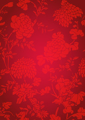 Oriental Chinese pattern background