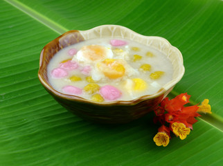 dumplings in coconut cream