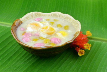 dumplings in coconut cream