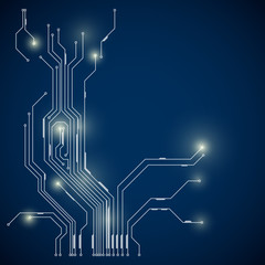 Abstract hi-tech illustration