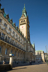 Fototapeta premium Hamburger Rathaus