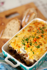 Eggplant moussaka