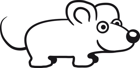 Süße Maus Design