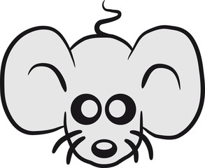 Süße kleine niedliche Maus