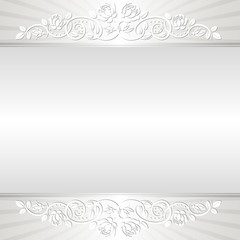 shine background with floral ornaments