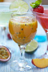 Passion fruit cocktail
