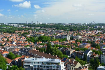 Photo sur Plexiglas Bruxelles Vue panoramique de Bruxelles