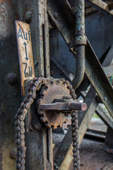 Kette mit Zahnrad DDR Fabrik