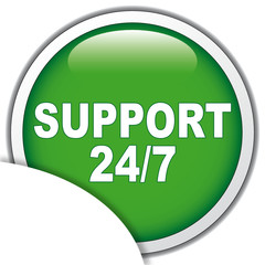 SUPPORT 24 7 ICON