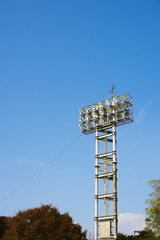 競技場の照明設備