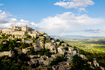 Fototapeta premium Gordes, one of the most beautiful and most visited French villag