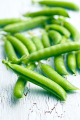 green pea pods