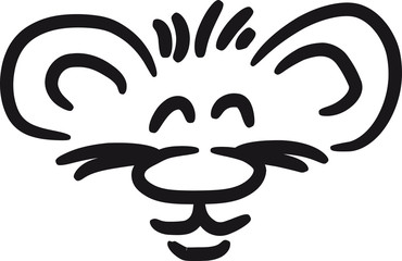 Maus Gesicht