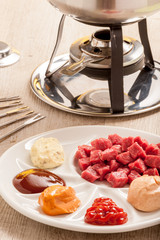 Fondue bourguignonne