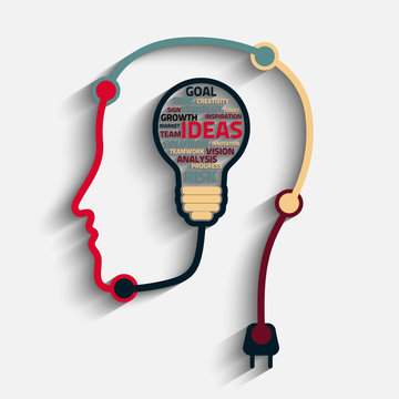 Bulb with idea