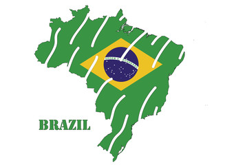 Cartina del Brasile