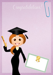 woman graduate